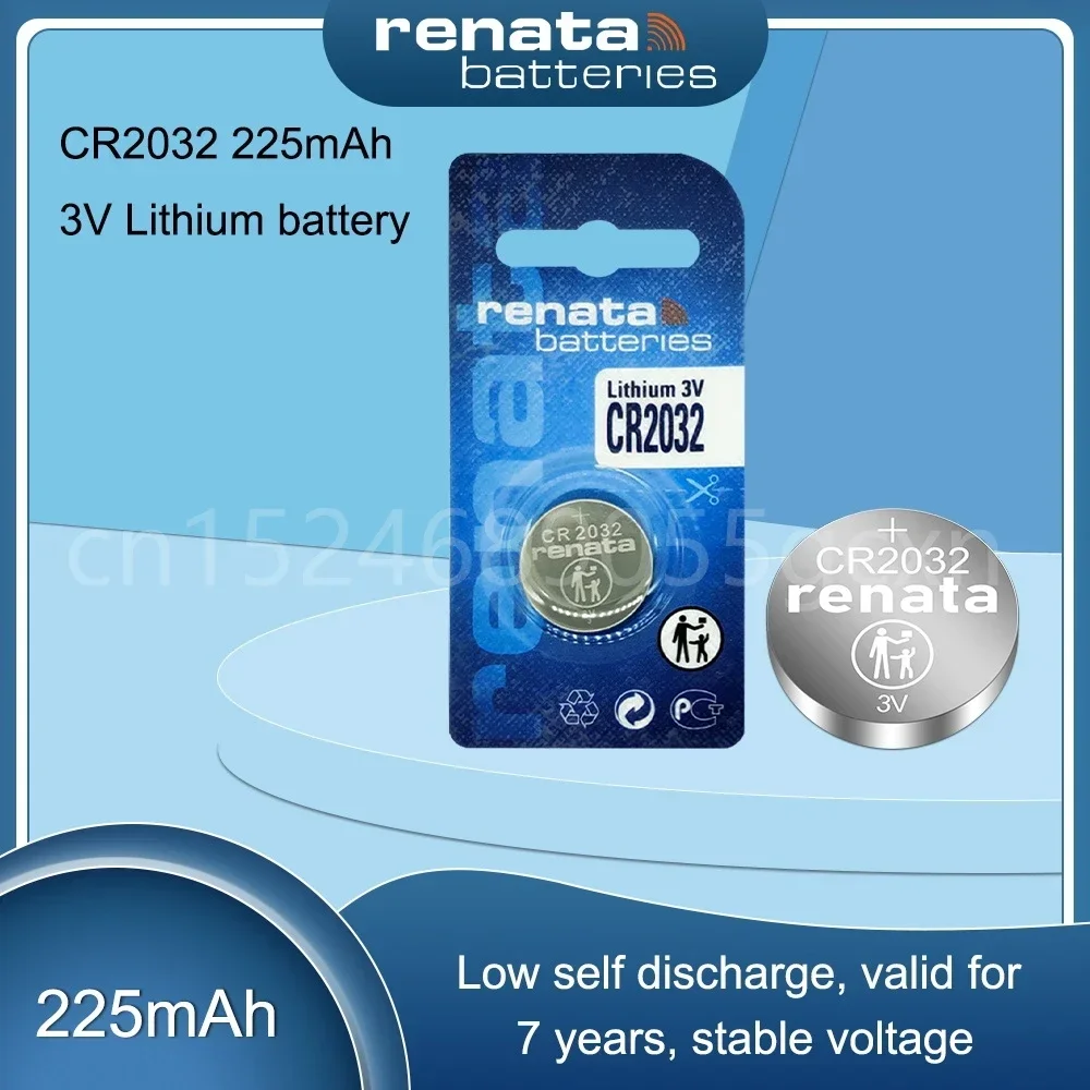 RENATA CR2032 CR 2032 3 В литиевая батарея кнопка типа таблетка для игрушечного автомобиля