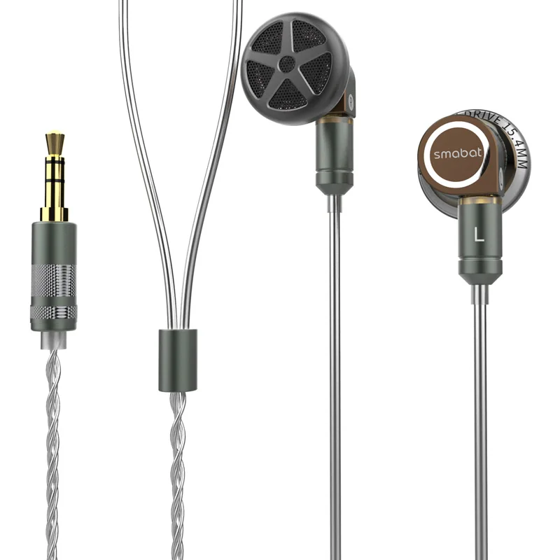 Металлические модульные Hi-Fi наушники smможем четвертого поколения, 15,4 мм, LCP, композитная диафрагма, Плоские наушники-вкладыши с басами, музыкальная гарнитура IEM