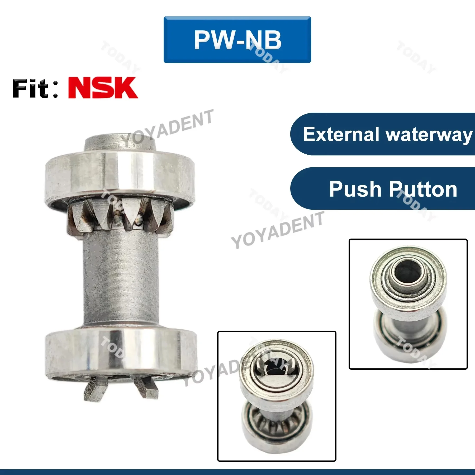 Для NSK FX23F25 1:5 S-Max M95LM95 Ti-Max X95LX95 ротор наконечника внутренний каналвнешний водный путь аксессуар для наконечника (art.: 3920cfb46eeca) - 3920cfb46eeca