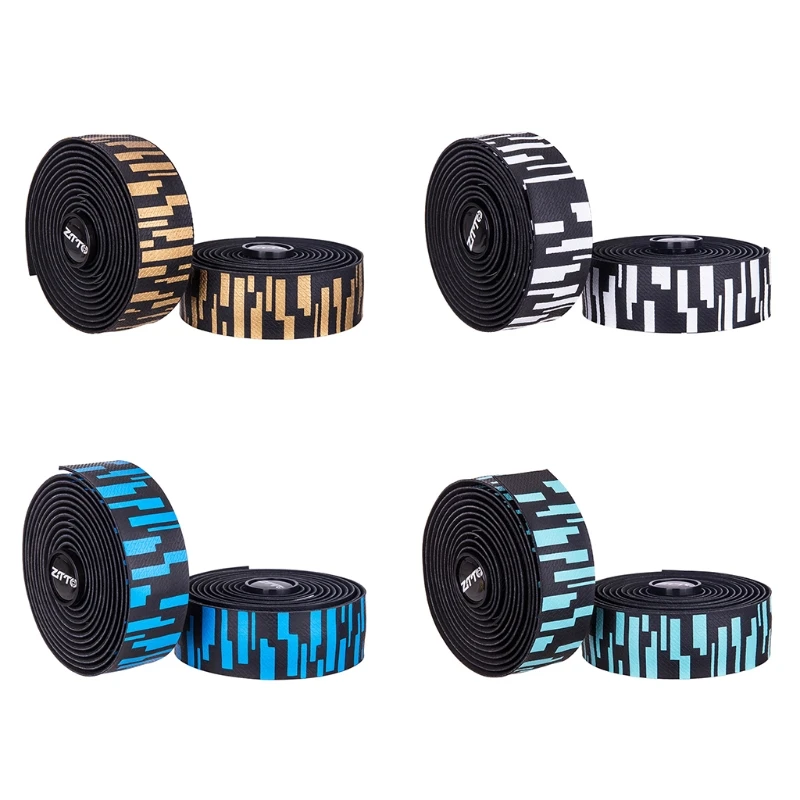 

Wearable Bicycle Handlebar Tape Road Bicycle Anti-Slip EVA/PU Shock Absorption Handle Cycling Tape Bar Wrap End