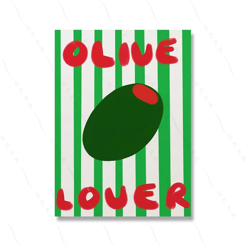 

Эстетический Ретро Кухня Оливковый Мармит Молодец Любитель Модный Печать Плакатов Холст Картина Настенная Картина Кафе Декор Столовой