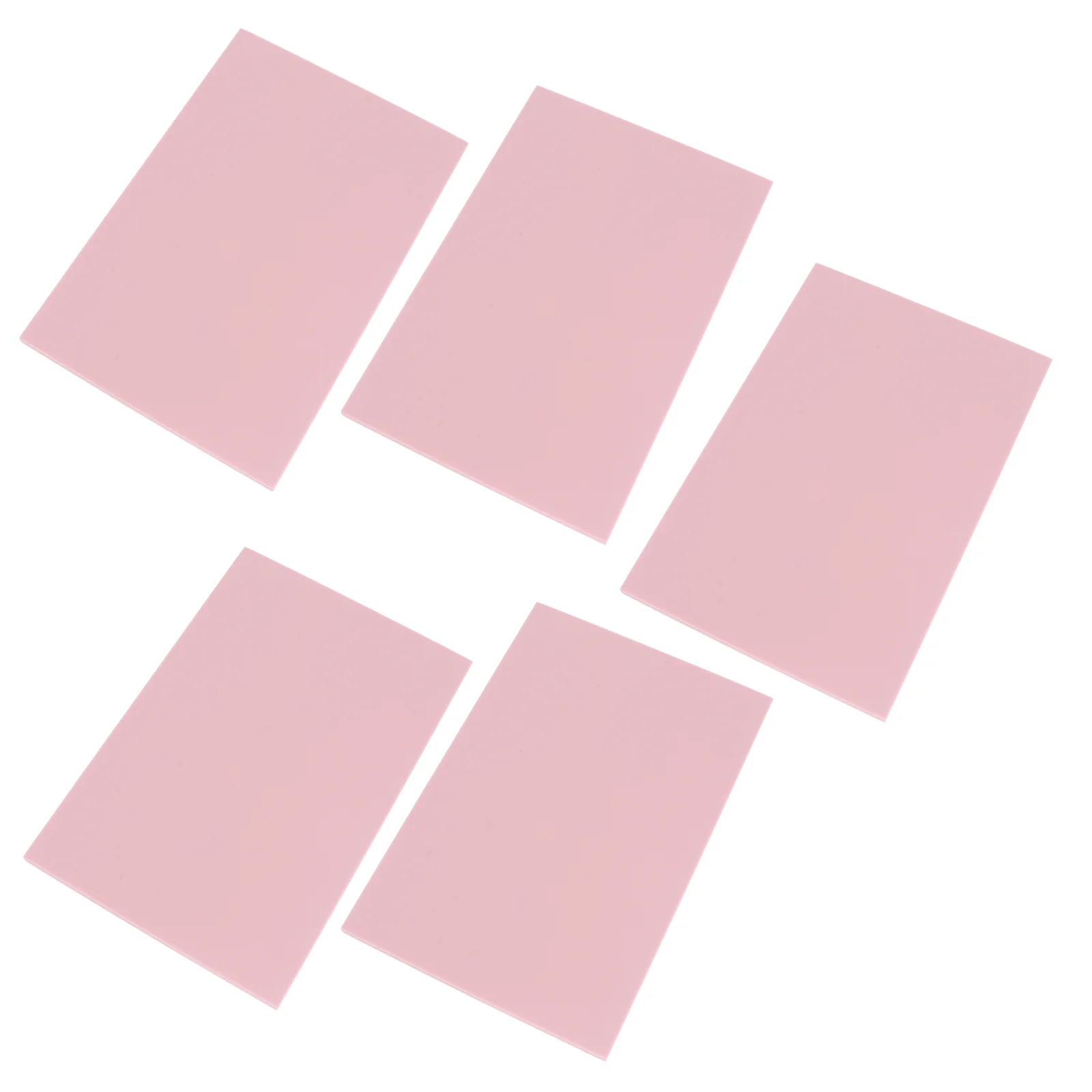 

5 Pcs Rubber Brick DIY Carving Material Pink Tools Blocks Set Professional Stamp Hand Carved Bricks TRP