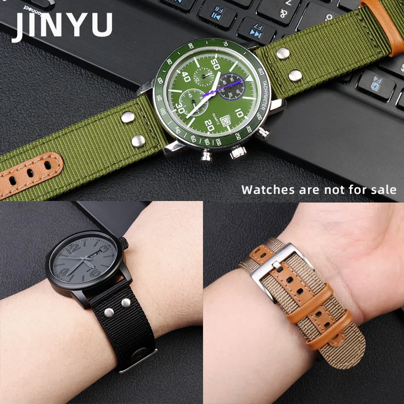 Нейлоновый универсальный ремешок для наручных часов