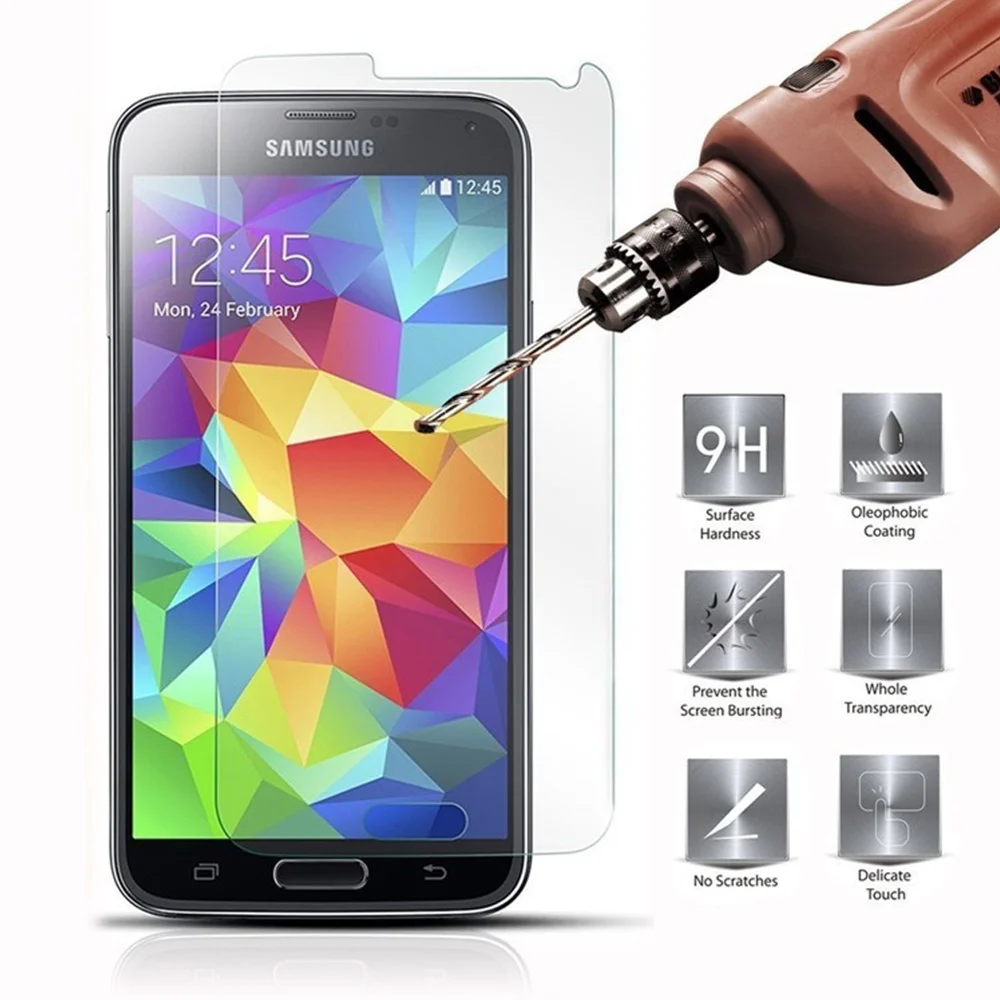 

Закаленное защитное стекло для Samsung Galaxy S3 S4 S5 NEO S6 J7 J5 J3 J1 2016 Core J2 Prime Grand Prime G530, защита экрана