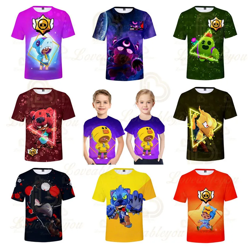 

SUV Mr.P WEREWOLF Janet Bonnie Ruffs and Star, Carl Shoot Game T-shirt Clothing Children Shoot Kids Child Tops Boys Girls