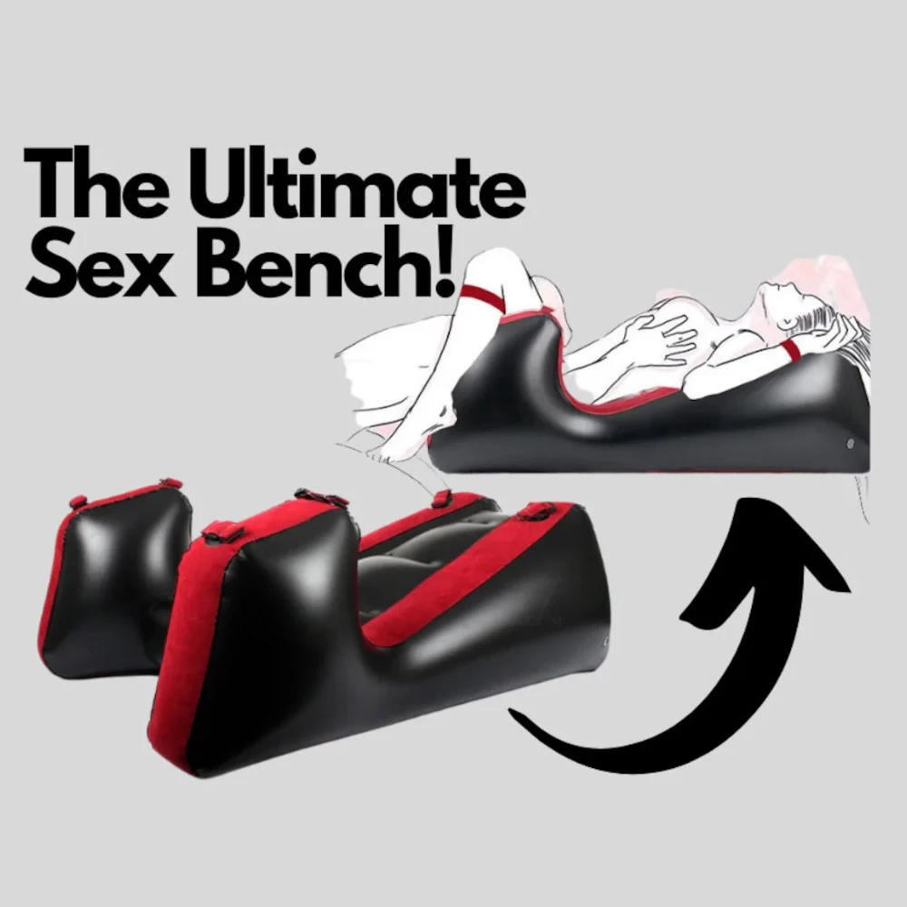 Inflatable Sofa Relaxation Tools For Bedroom Adult Games Sex Furniture Aid With Straps