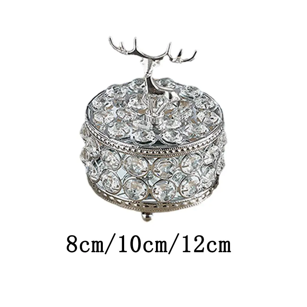 

Jewelry Storage Box Necklace Treasure Chest Organizer Jewelry Keepsake Gift Box Case for Girl Women