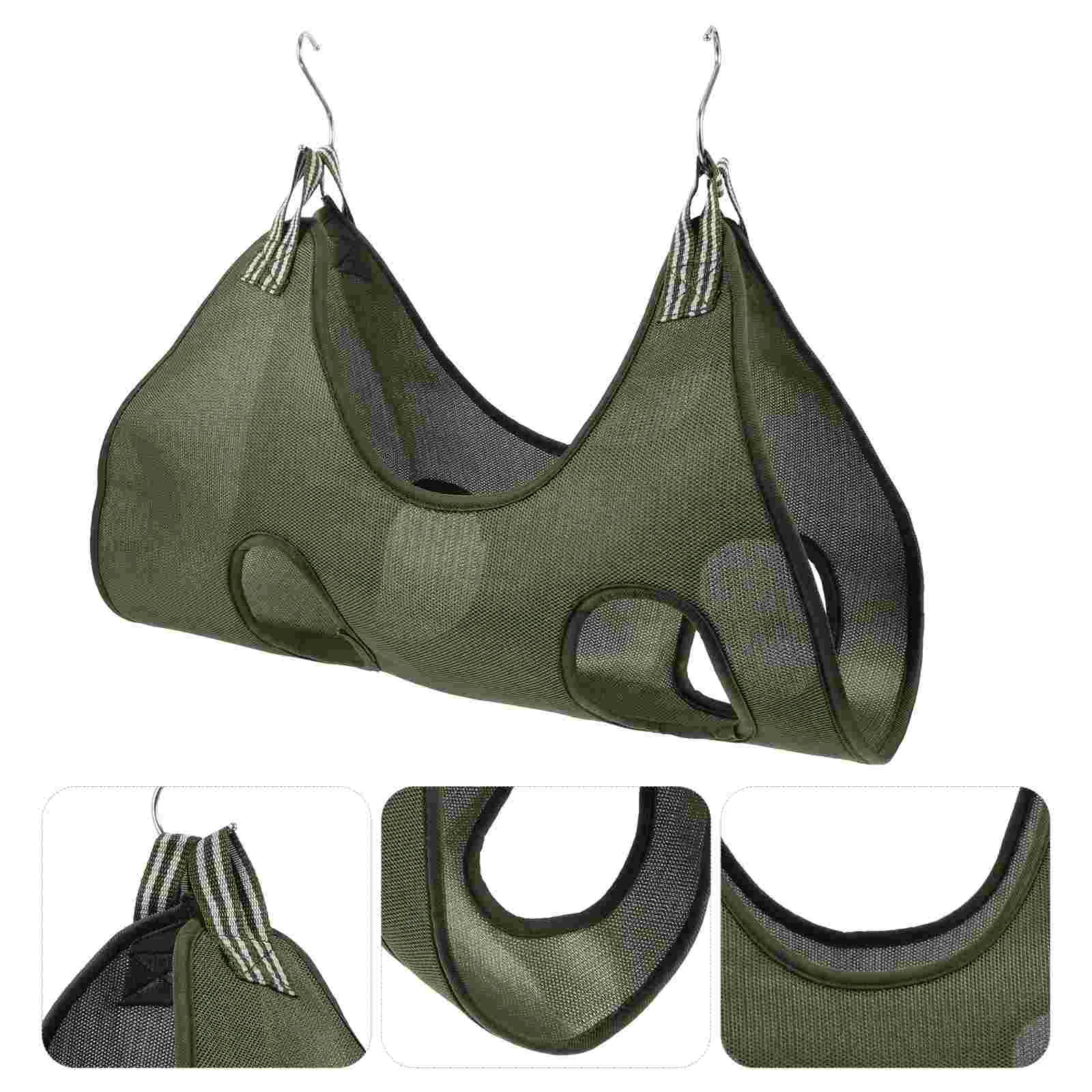 

Bed Cat Hammock Pet Grooming Dog Hanging Nail Raised Macrame Harness Comfortable Sleeping Elevated Decor Clipping Cutting Dogs