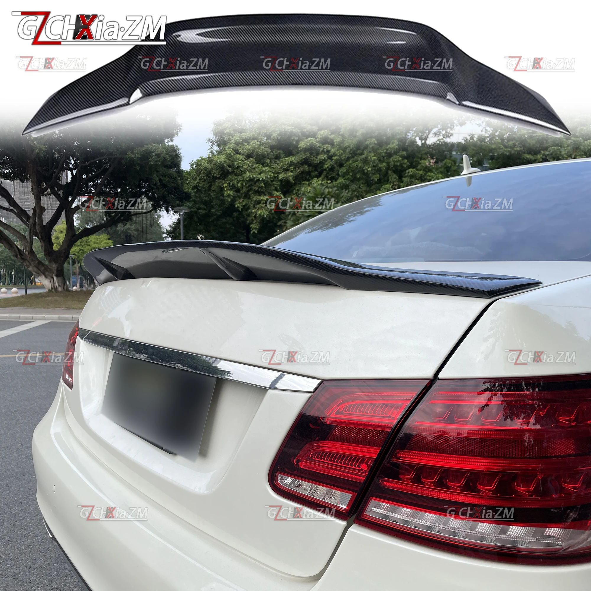 Для 2009-2012 Mercedes Benz E Class W212 4Door E200 E260 E300 E350 Sedan E63 Багажник Губа багажника Задний спойлер R Стайлинг (art.: 3920cda71e93d) - 3920cda71e93d