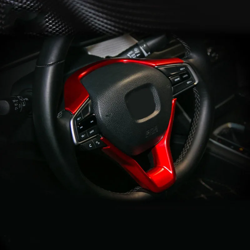 

Защитная крышка для панели рулевого колеса автомобиля, наклейка на раму для Honda Accord 2018 2019 2020 2021 2022