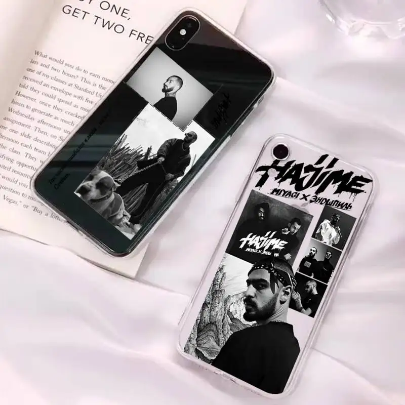 

Hajime MiyaGi Andy Panda Phone Case for iPhone 11 12 13 mini pro XS MAX 8 7 6 6S Plus X 5S SE 2020 XR clear case