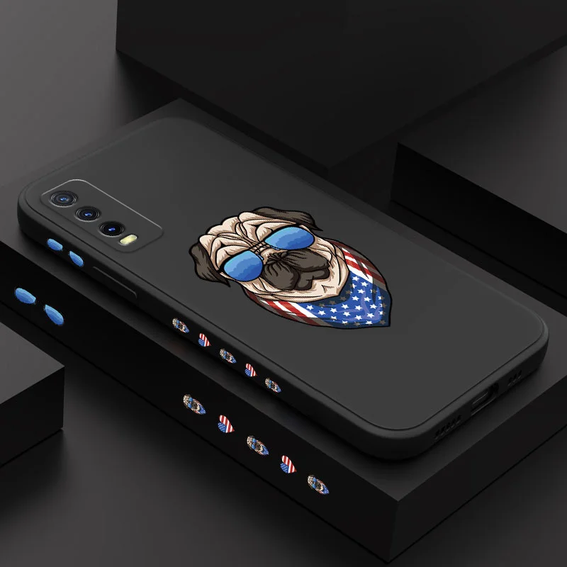 

Cape Dog Phone Case For VIVO Y20 Y20i Y20S Y12S Y30 Y33S Y12 Y15 Y17 Y19 Y21 S1 Pro Y91 Y93 Y95 Silicone Cover