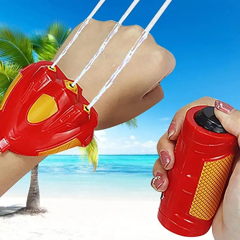 

Swimming Pool Toy Water Gun Water Summer Bathroom Beach Mini Wrist Sprinkler Children'S Interactive Toy Mini Wrist Sprinkler Toy