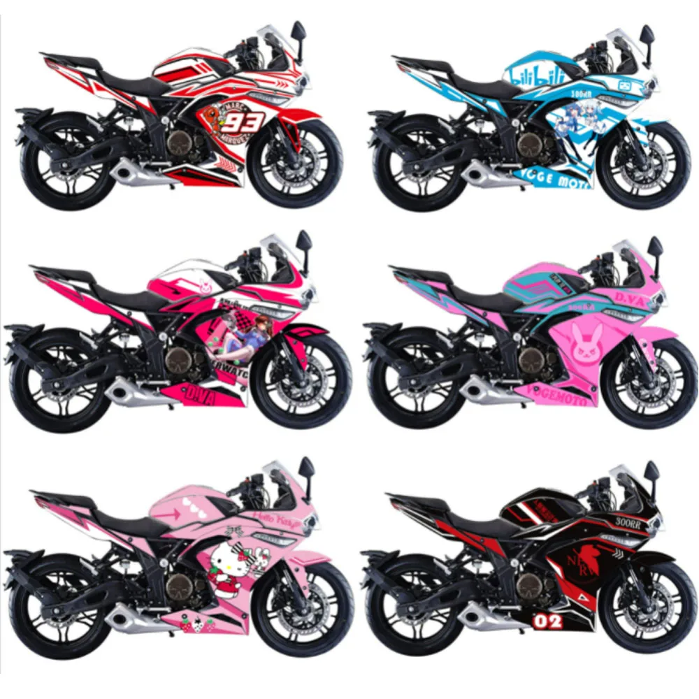 

Motorcycle Personality Stickers 3m Thick Whole Bike FOR Loncin Voge 300RR