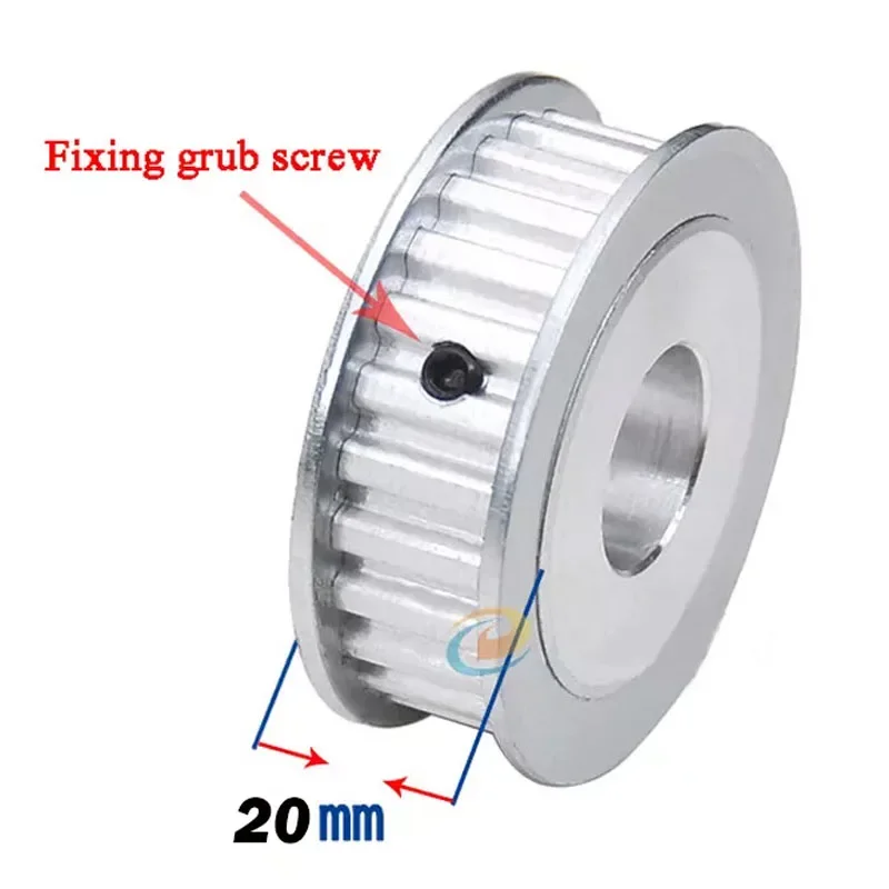 HTD-3M Шкив ремня ГРМ AF-типа 40T/45T/48T/50T/55T/60T/65T/70T~100T Отверстие 5-40 мм для синхронного