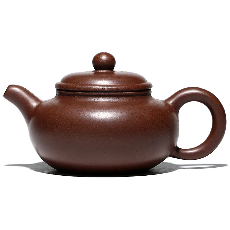 Yixing Фиолетовый Глиняный чайный горшок архаизированный маленький средний набор