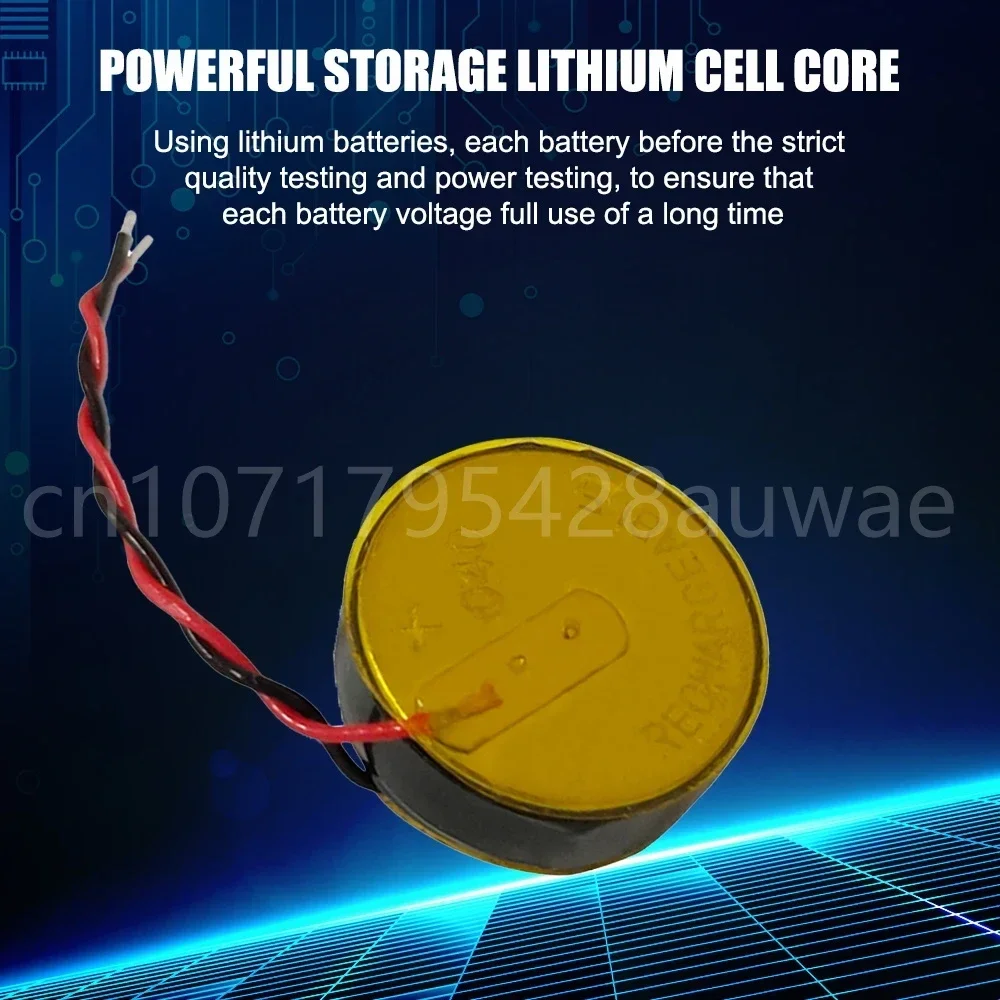 1-5 шт. LIR1040 LIR 1040 3 6 В литий-ионная аккумуляторная батарея с 2 проводами для