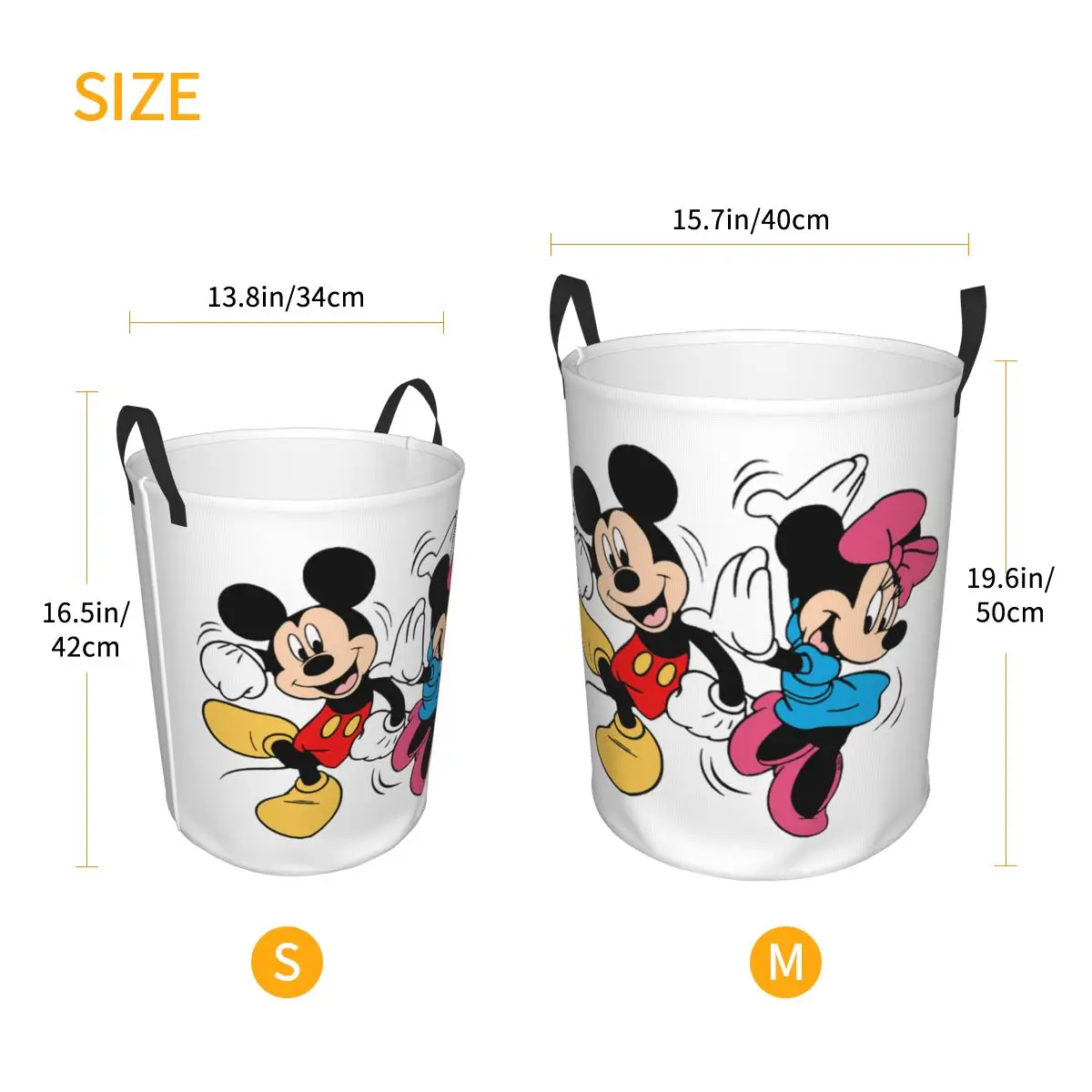 Корзина для белья Микки Маус на заказ большая корзина хранения органайзер