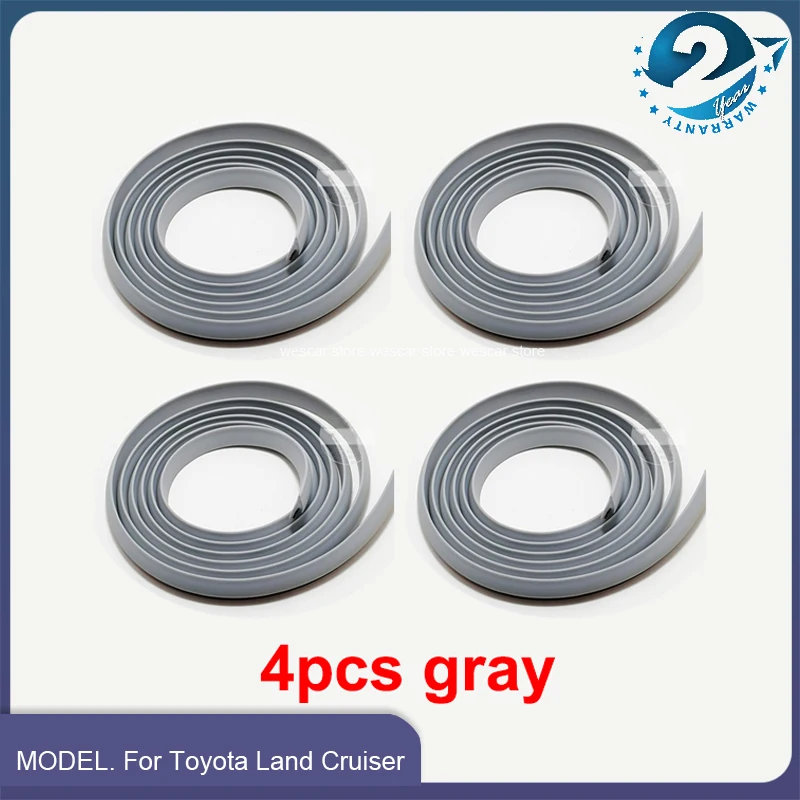 

Резиновая уплотнительная лента для Toyota Land Cruiser LC80 4500 1991-1997/Prado LC95 3400, 1,5 м