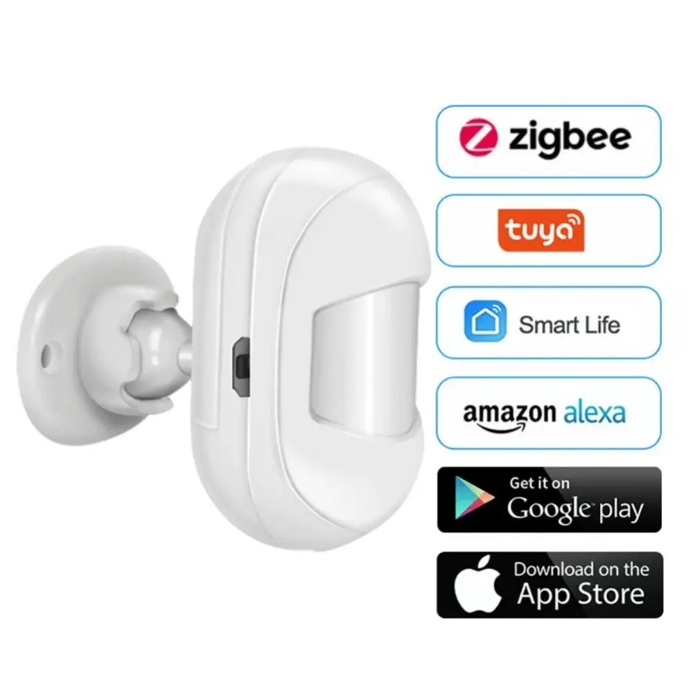 

CoRui Tuya Zigbee3.0 Human Body Sensor Mini Smart Body Movement PIR Motion Sensor Wireless Connection With Gateway Smartlife