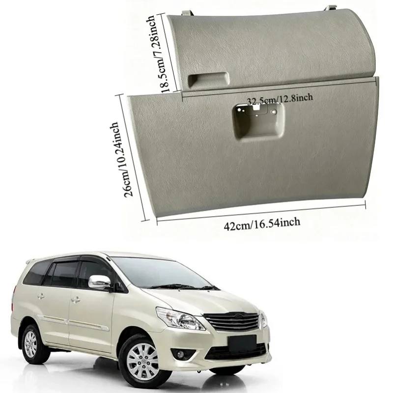 Фото Для Toyota Innova KUN40 2004-2015: Аксессуары для автомобиля, крышка лючка бардачка (левая/правая сторона водителя) с отвертками №1