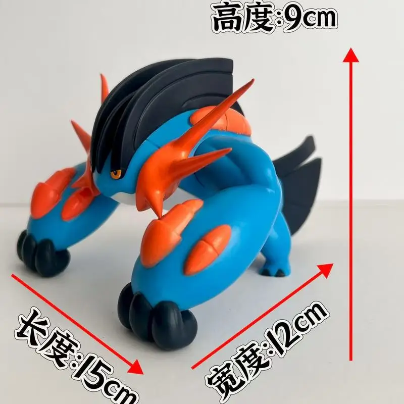 Фото Фигурка Bkm Anime PokéMon Swampert Gk - Коллекционная статуя болотного монстра, 2d мультяшная модель для фанатов/подарок №4