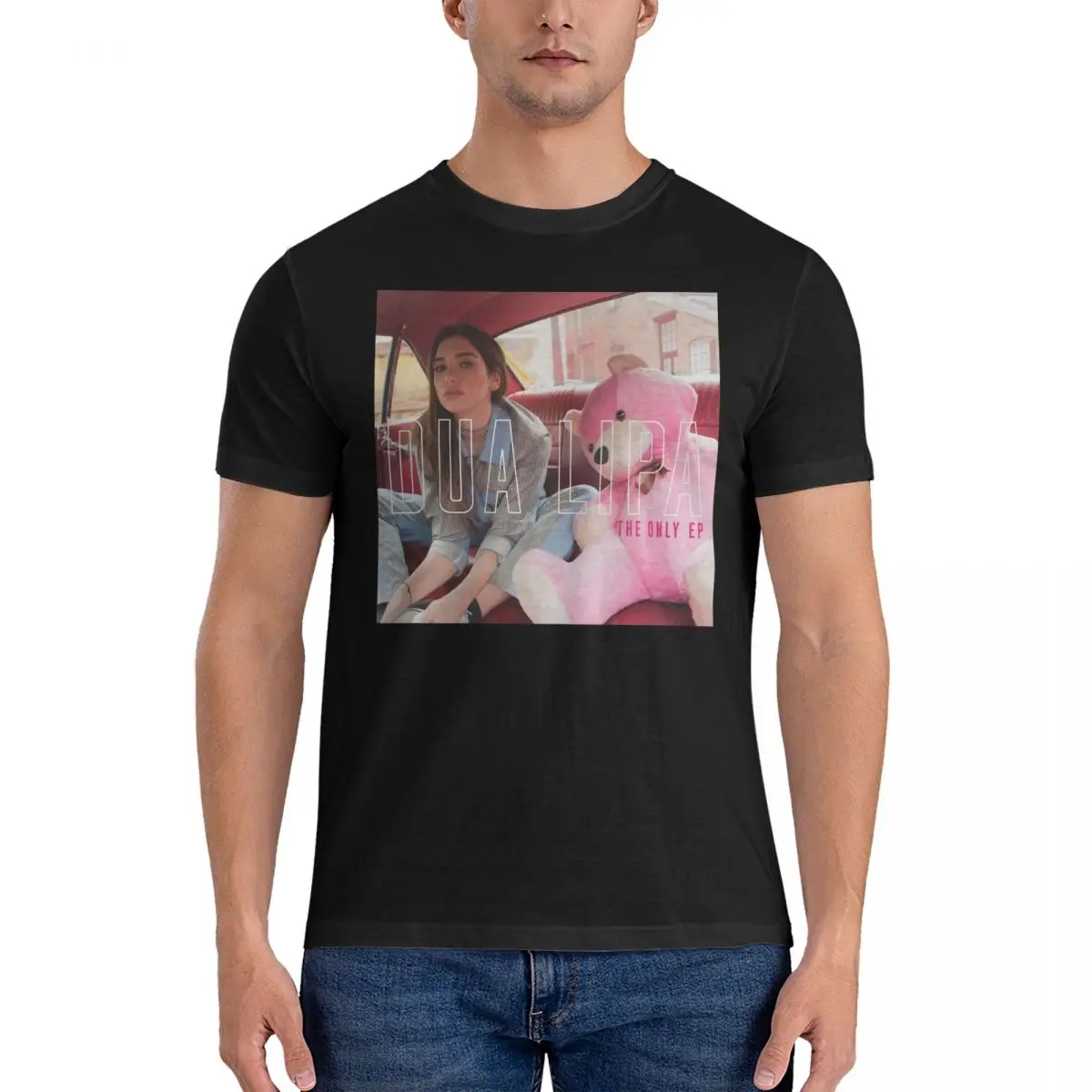 Мужская футболка The Only EP Music Повседневная из чистого хлопка футболки с короткими