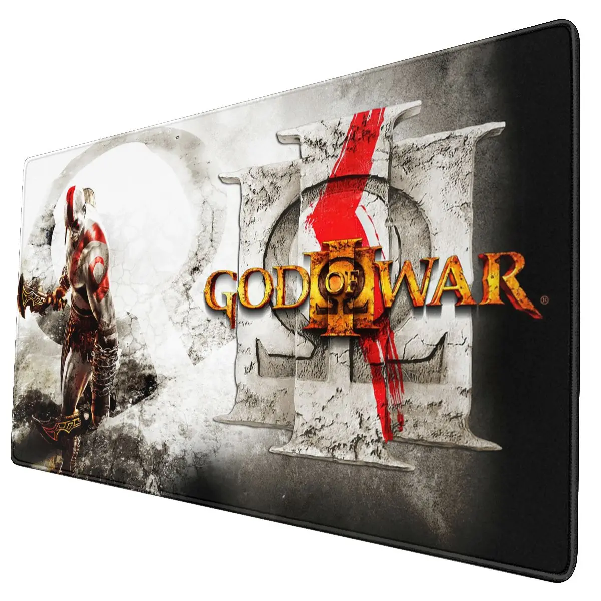 

Игровой компьютерный коврик для мыши God Of War, резиновый коврик для мыши с призраком спартанской большой игровой компьютерный коврик для мыши