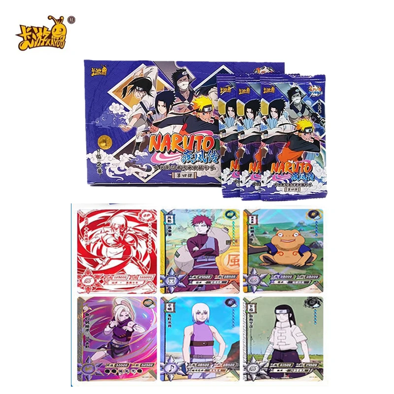 

KAYOU Anime Peripherals Naruto Pro Chapter 4 Bomb 36 Packs In A Box Collection Give Your Friends The Coolest Toy Gift Ornament