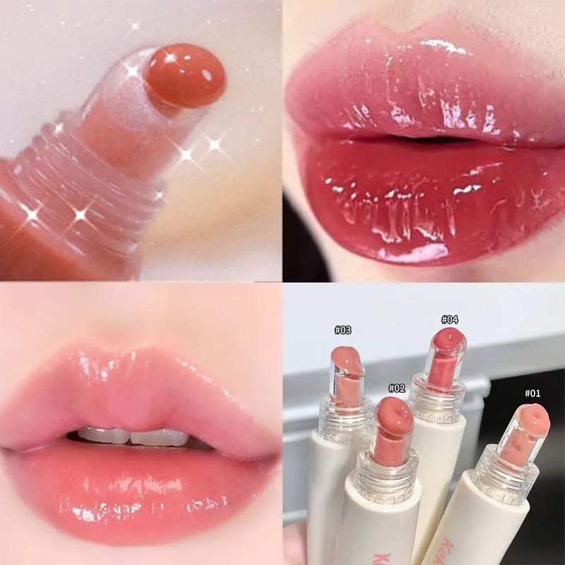 

Crystal Jelly Lip Glaze Long Lasting Hydrating Waterproof Lip Gloss Moisturizing Glossy Mirror Liquid Lipstick Lips Care Makeup