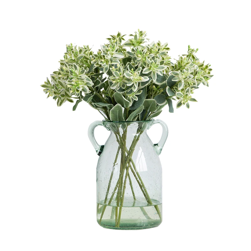 

Leaf 47CM Wall Decoration Artificial Plant Wedding Party Silk Flower Christmas Display - INDIGO