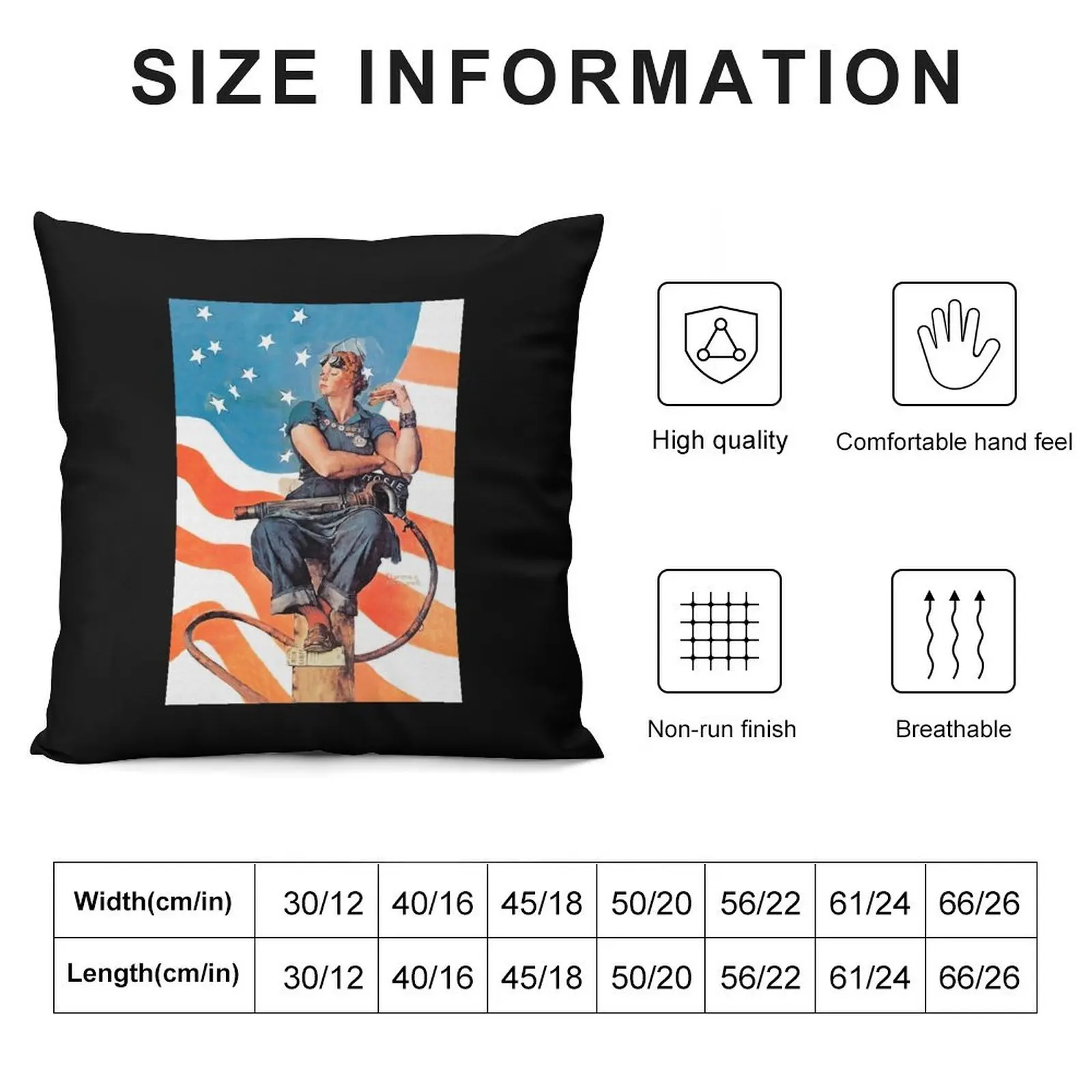 Мужская и женская наволочка с рисунком Норман Роквелл