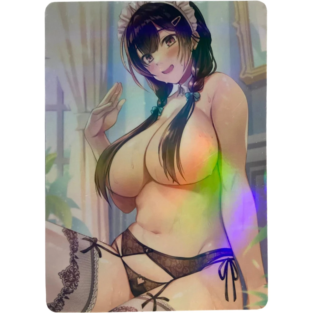 18 шт./компл. Аниме Девушки с флеш-картами ACG сексуальные кавайные Купальники