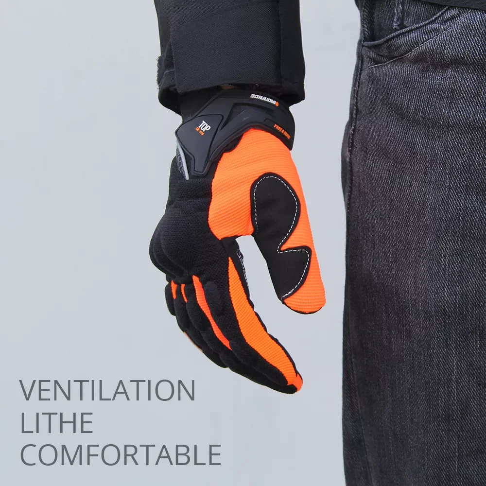 

Gloves Men Racing Gant Moto Motorbike Motocross Riding Gloves Motorcycle Breathable Summer Full Finger Guantes