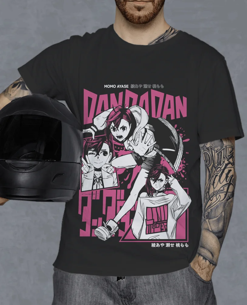 Футболка Dandadan Seiko Ayase косплей Momo аниме подарок эксклюзивная рубашка все размеры