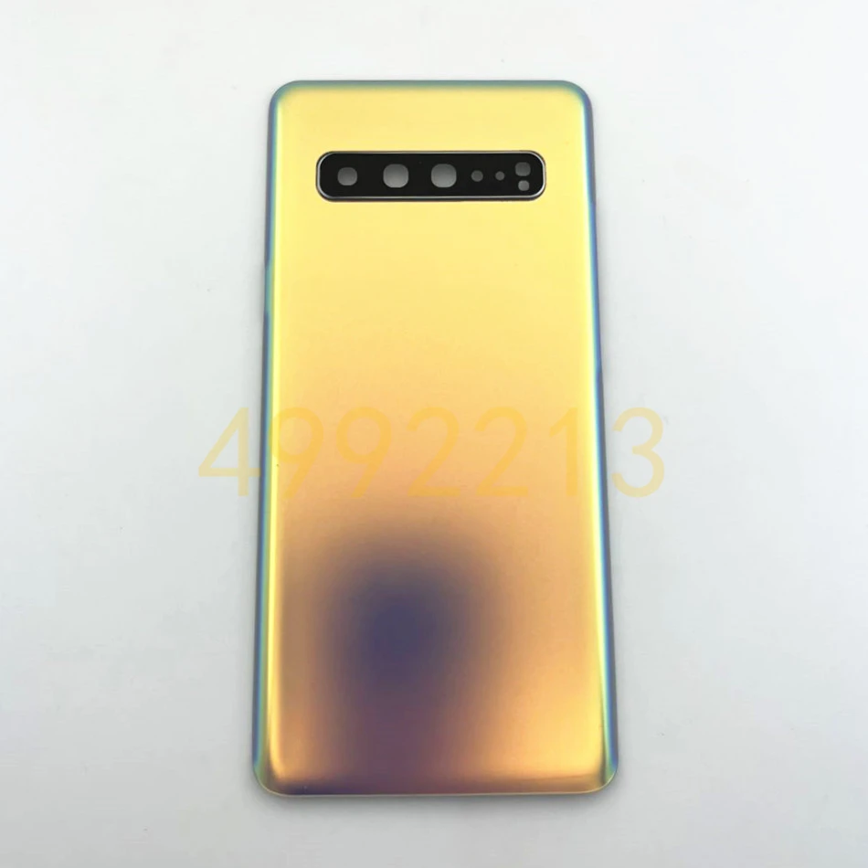Стеклянная крышка батарейного отсека для Samsung Galaxy S10 5G G977 G977F версия задняя