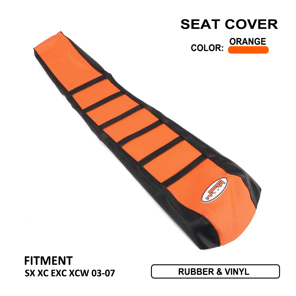 Кожаный Мягкий Нескользящий чехол на сиденье для мотоцикла KTM EXC EXC85 EXC125 EXC250 EXC350