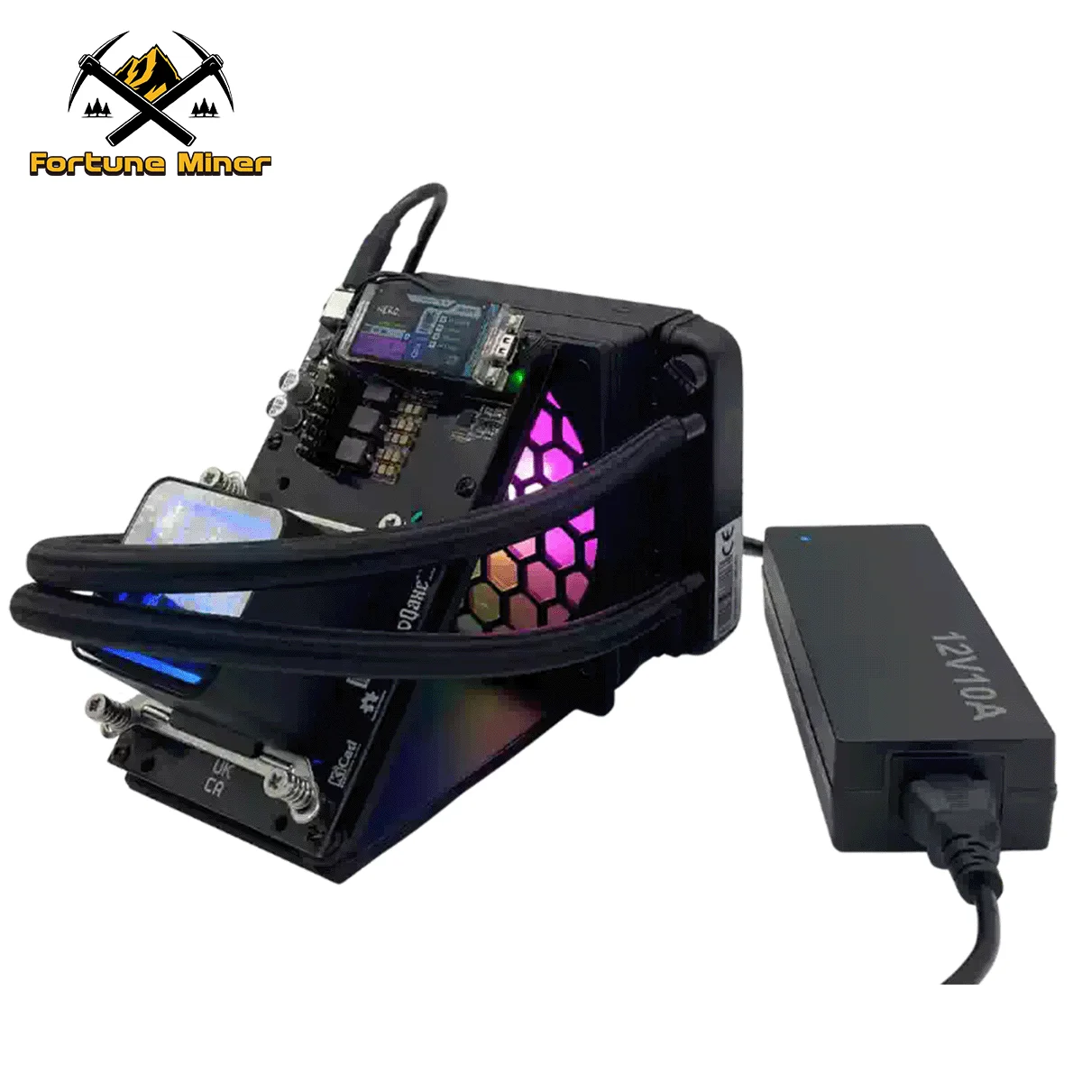 Фото Bitaxe NerdQaxe++ Hydro 4,8TH/s 75 Вт Bitcoin Miner BM1370 Asic Chip BTC Crypto Mining Бесшумная модель с водяным охлаждением и блоком питания №3