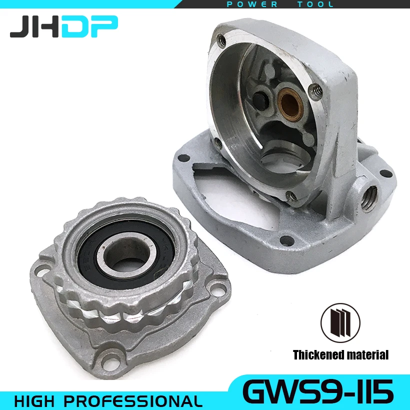 Корпус шестерни с нажимной кнопкой и базой для Bosch GWS9-115 9-115 GWS750-100 750-100, запчасти для угловой шлифовальной машины, быстрая доставка
