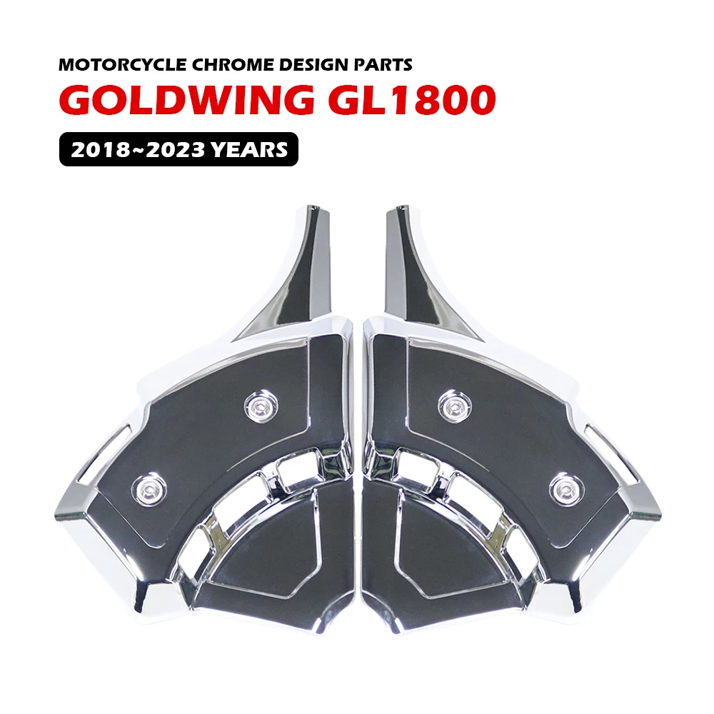

GOLD WING GL1800 мотоциклетный передний тормозной суппорт, крышка для HONDA 2018 ~ 2023, универсальный хромированный дизайн, аксессуары, детали