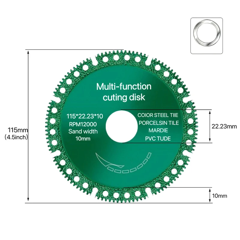 

Алмазная пила 115/125 мм