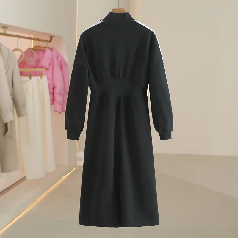 Тяжелая рекомендация [Ka] Утягивающее универсальное модное платье с вышивкой