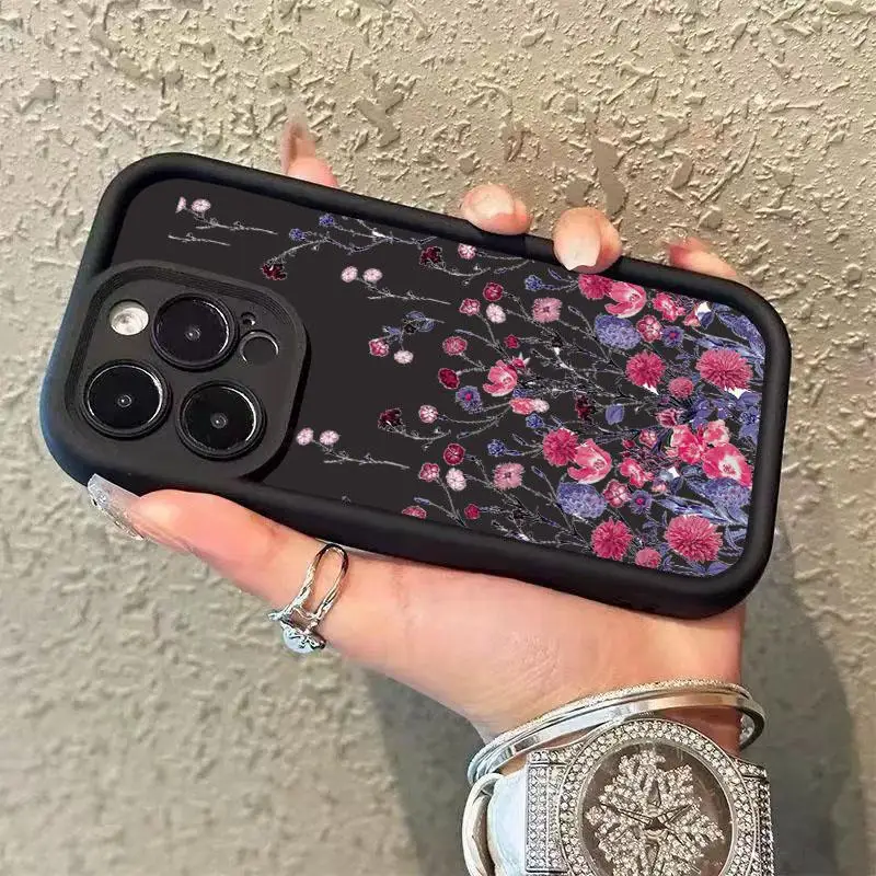 Цветочная фотография для Realme C63 C65 C51 C53 C21Y C25Y C30 C31 C33 C35 C11 C20 8 8i мягкий силиконовый