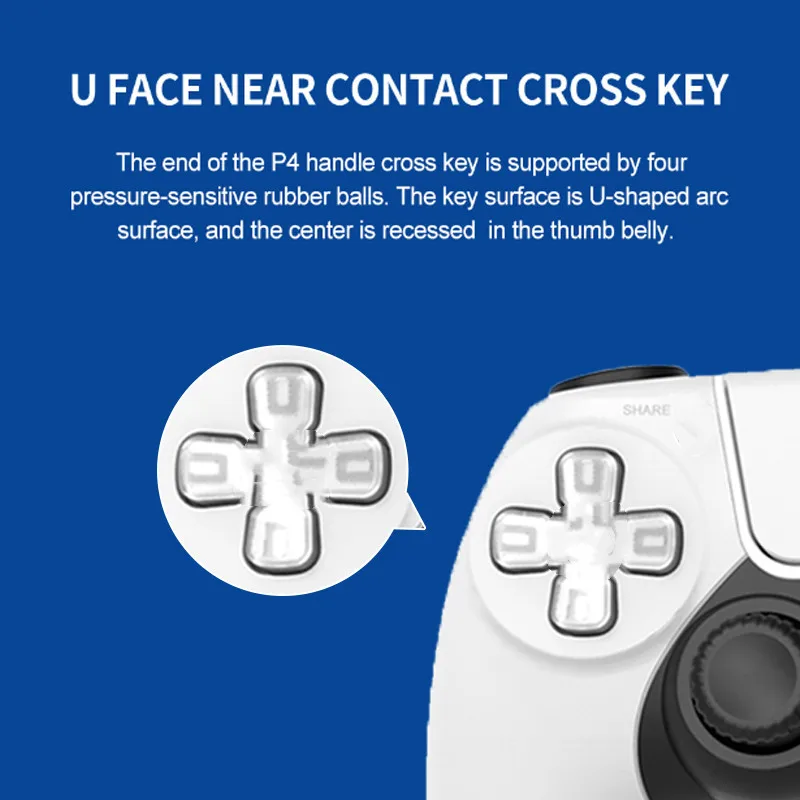 Беспроводной игровой контроллер для PS4 PS3 геймпад с двойной вибрацией джойстик USB