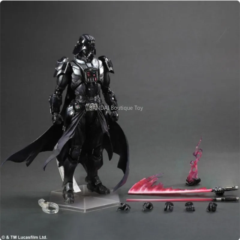 В наличии Marvel Play Arts Kai Star Wars Doll Boba Fettidas Vader Stormtrooper Maul Фигурка Модель игрушки