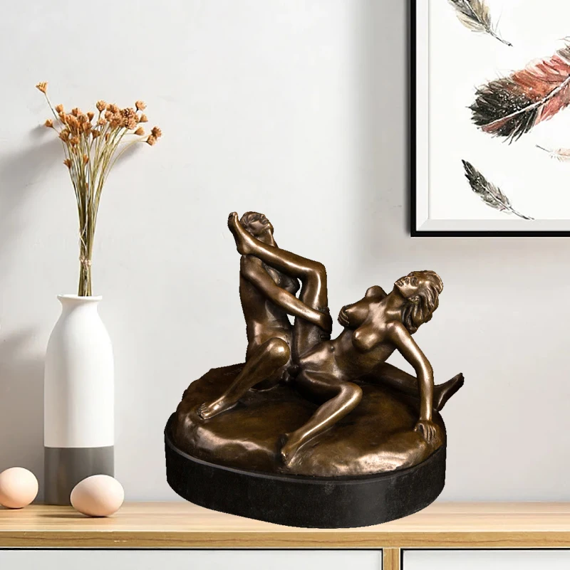 

ArtsHom, новинка DS-590, бронзовые эротические фигурки «сделай любовь», Обнаженная женщина, мужчина, скульптуры, сексуальная любовь, вожделение, желание девушки, декор для отеля