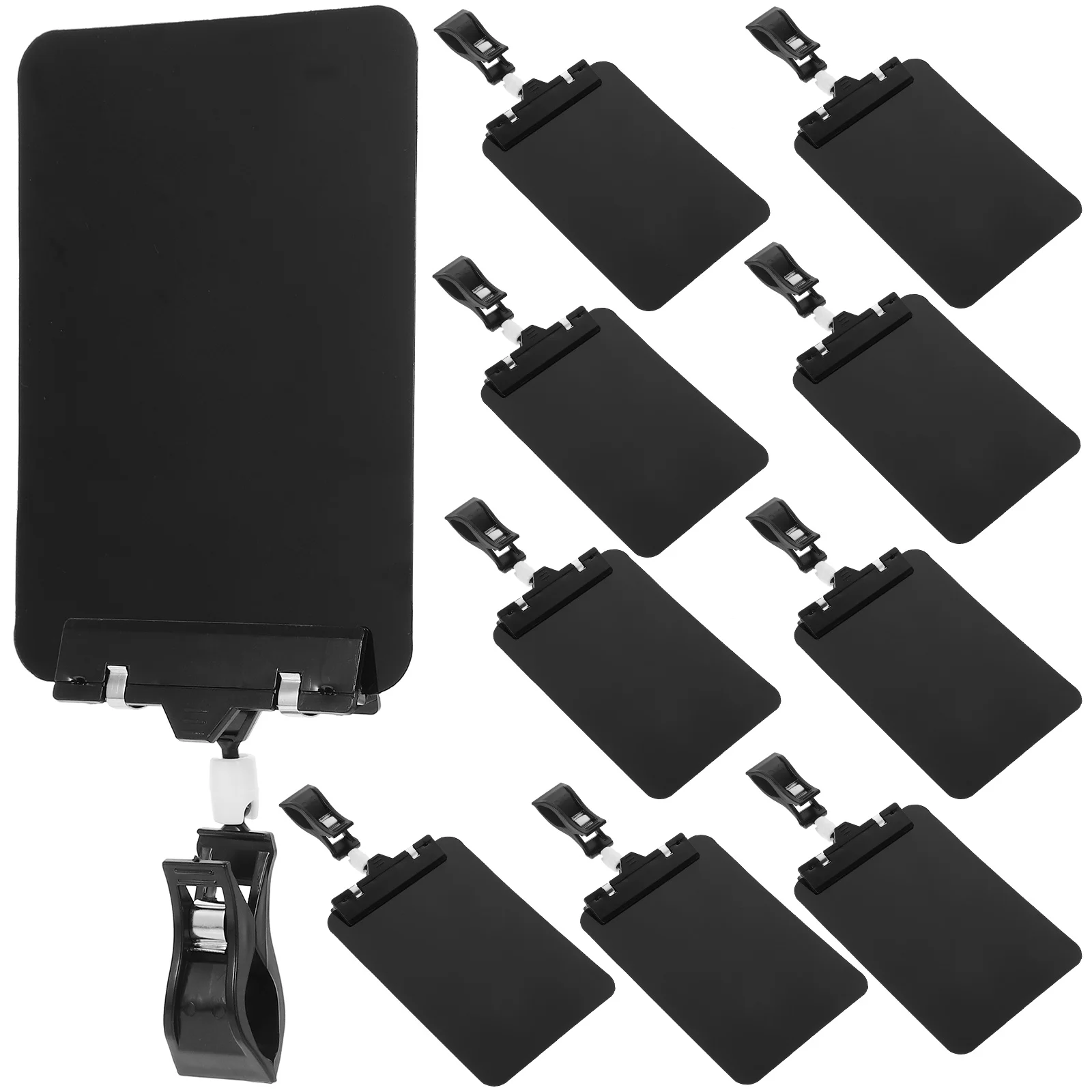 10 шт. ценник с фруктами двойной зажим для дисплея подставка плакатов