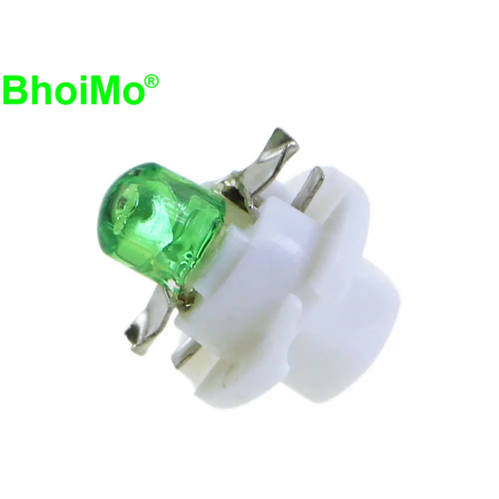 

BhoiMo 8 шт. T5 B8.5D B8.4D Светодиодная лампа B8.4 COB BX8.4D B8.5 Предупреждающий индикатор приборной панели Сигнальная лампа Автомобильный свет 12 В Белый Синий Зеленый