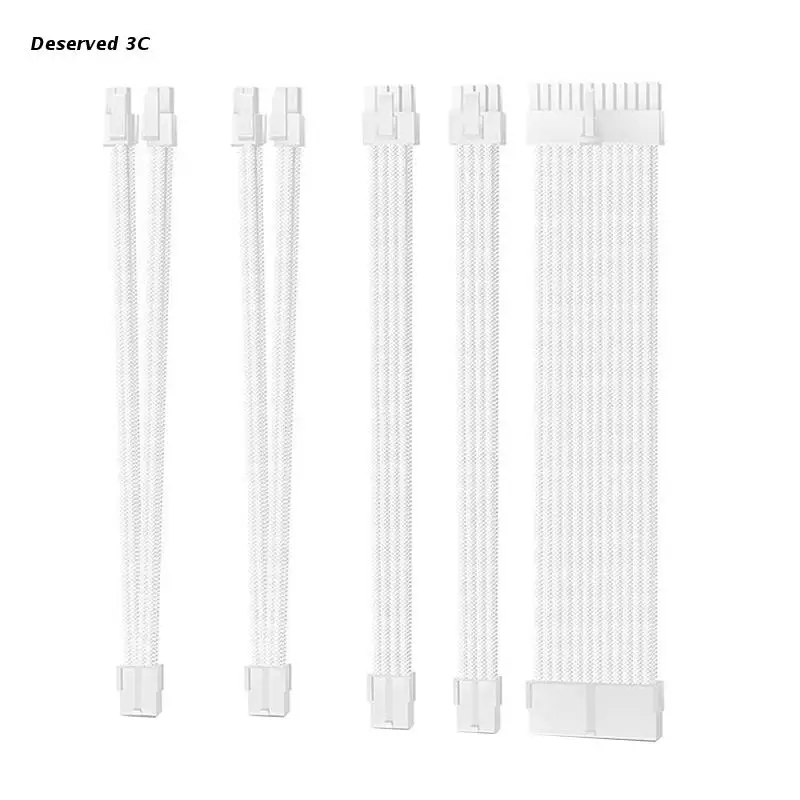 

CPU PSU 24Pin / CPU EPS 8Pin 4+4Pin / GPU 8Pin PCIE Power Extension Cables