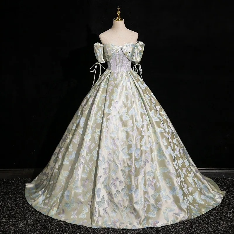 Новейшие выпускные платья по индивидуальному заказу милые Quinceanera с пышными